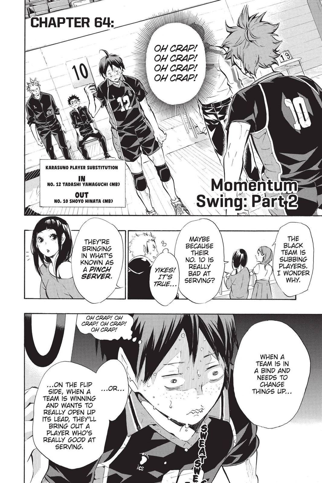 Haikyu!! Chapter 64 - Page 2