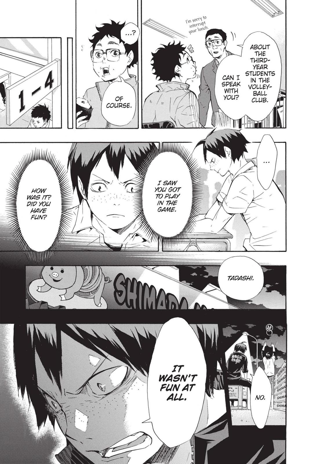 Haikyu!! Chapter 70 - Page 9