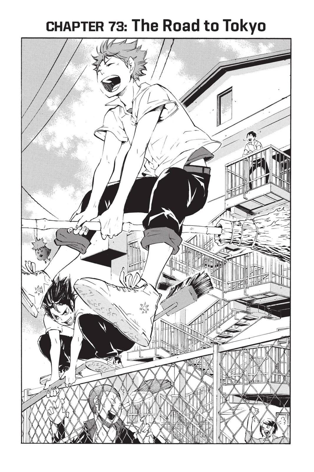 Haikyu!! Chapter 73 - Page 1