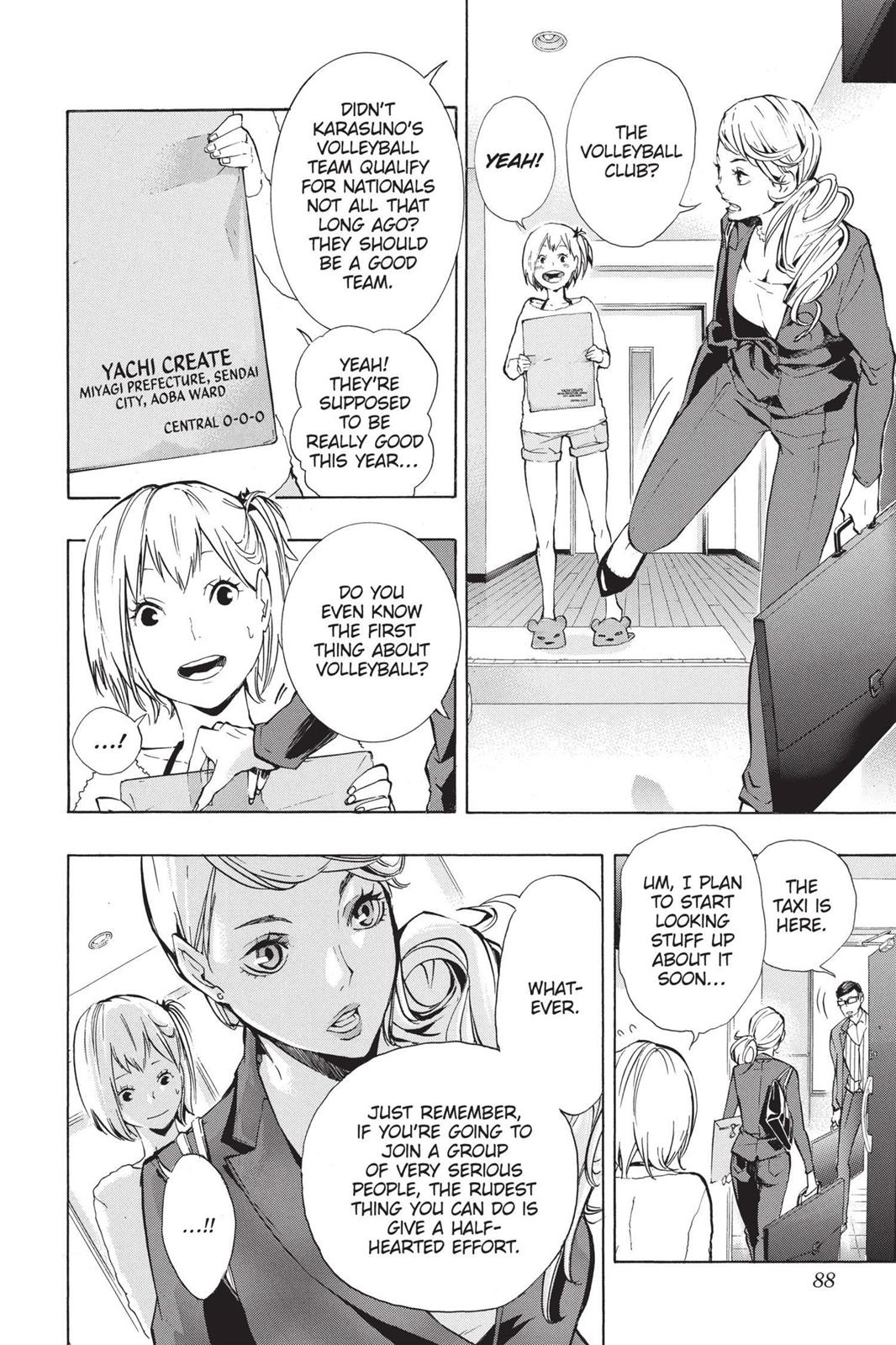 Haikyu!! Chapter 76 - Page 2
