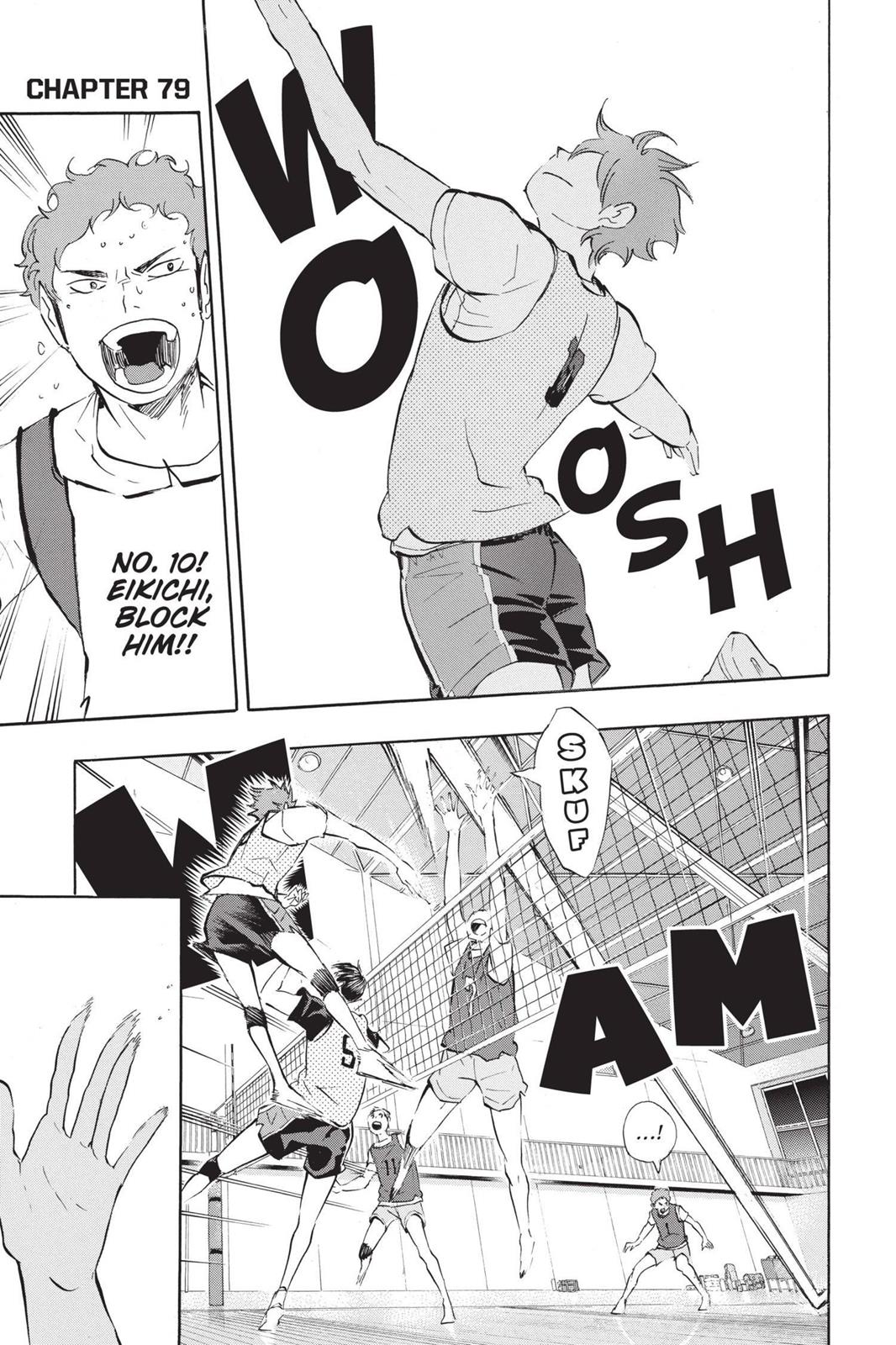Haikyu!! Chapter 79 - Page 1
