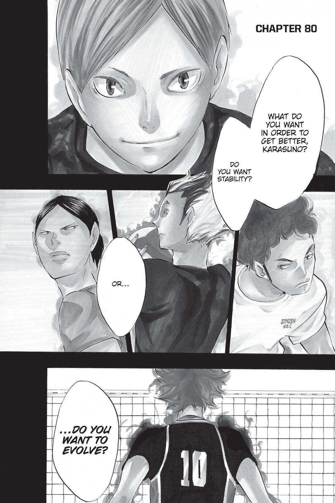 Haikyu!! Chapter 80 - Page 1
