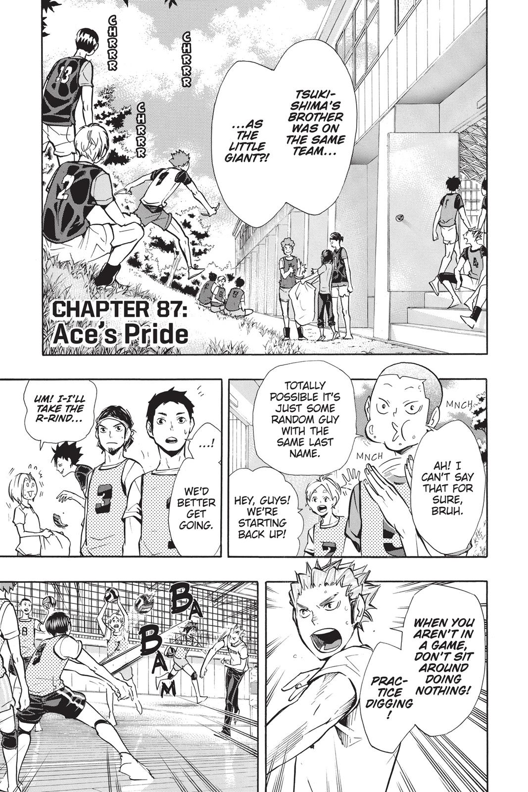 Haikyu!! Chapter 87 - Page 1