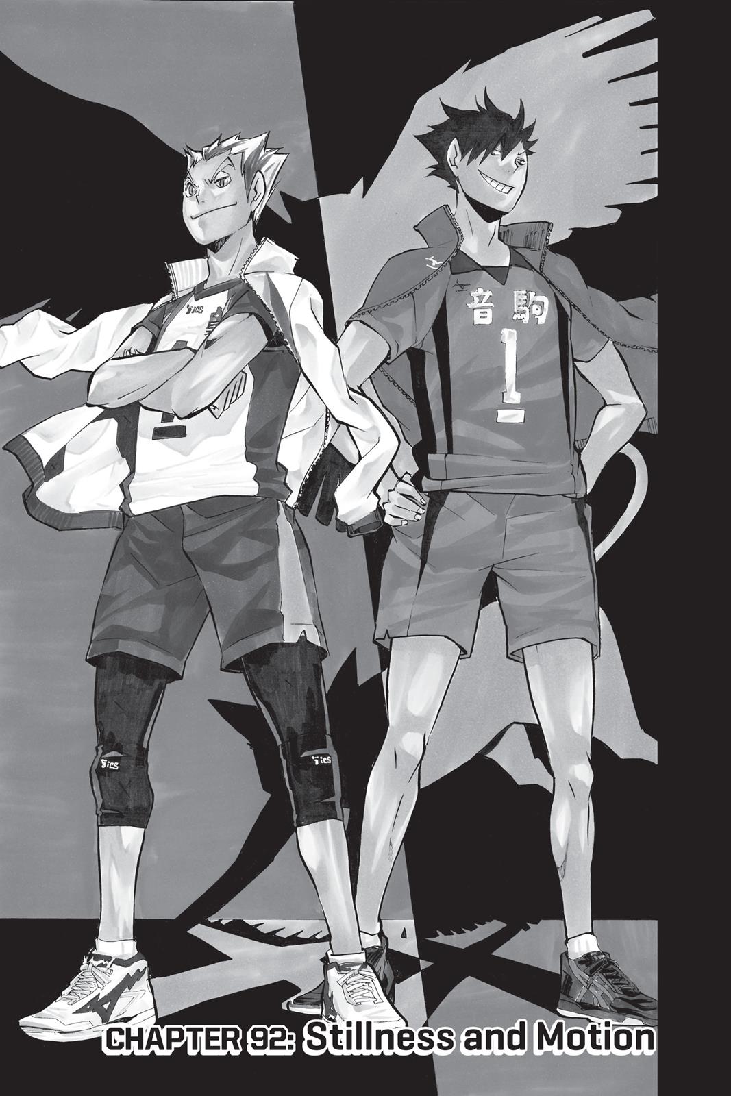Haikyu!! Chapter 92 - Page 1