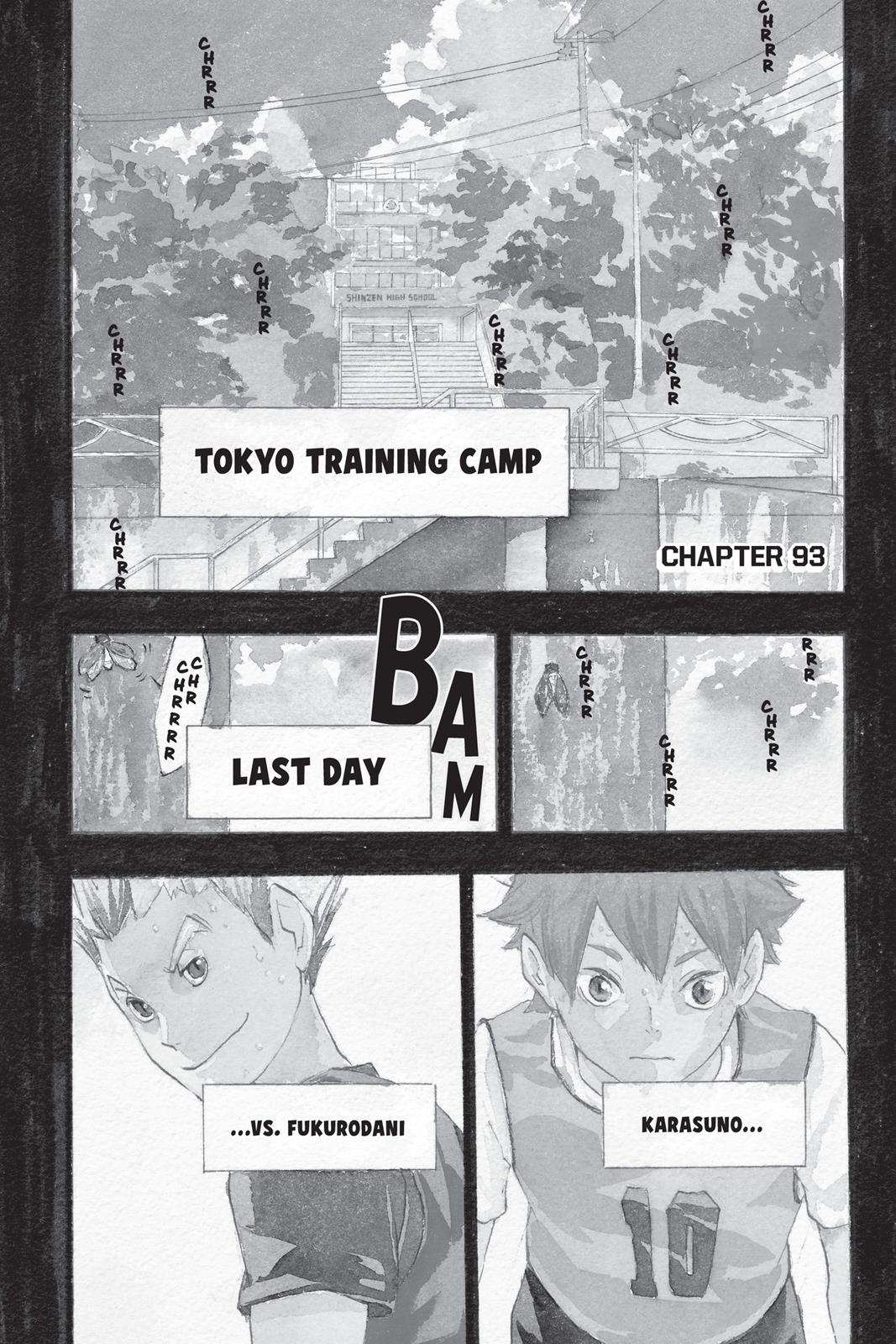 Haikyu!! Chapter 93 - Page 1