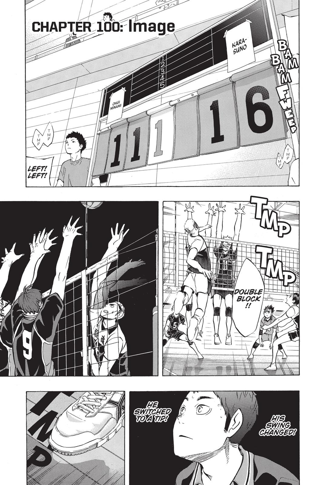 Haikyu!! Chapter 100 - Page 1