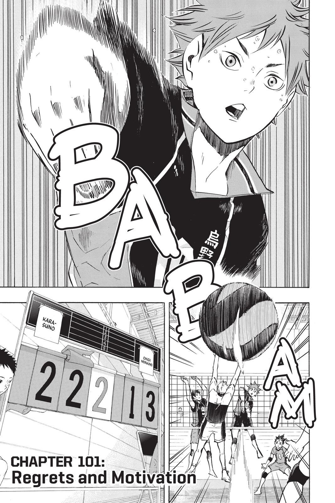 Haikyu!! Chapter 101 - Page 1