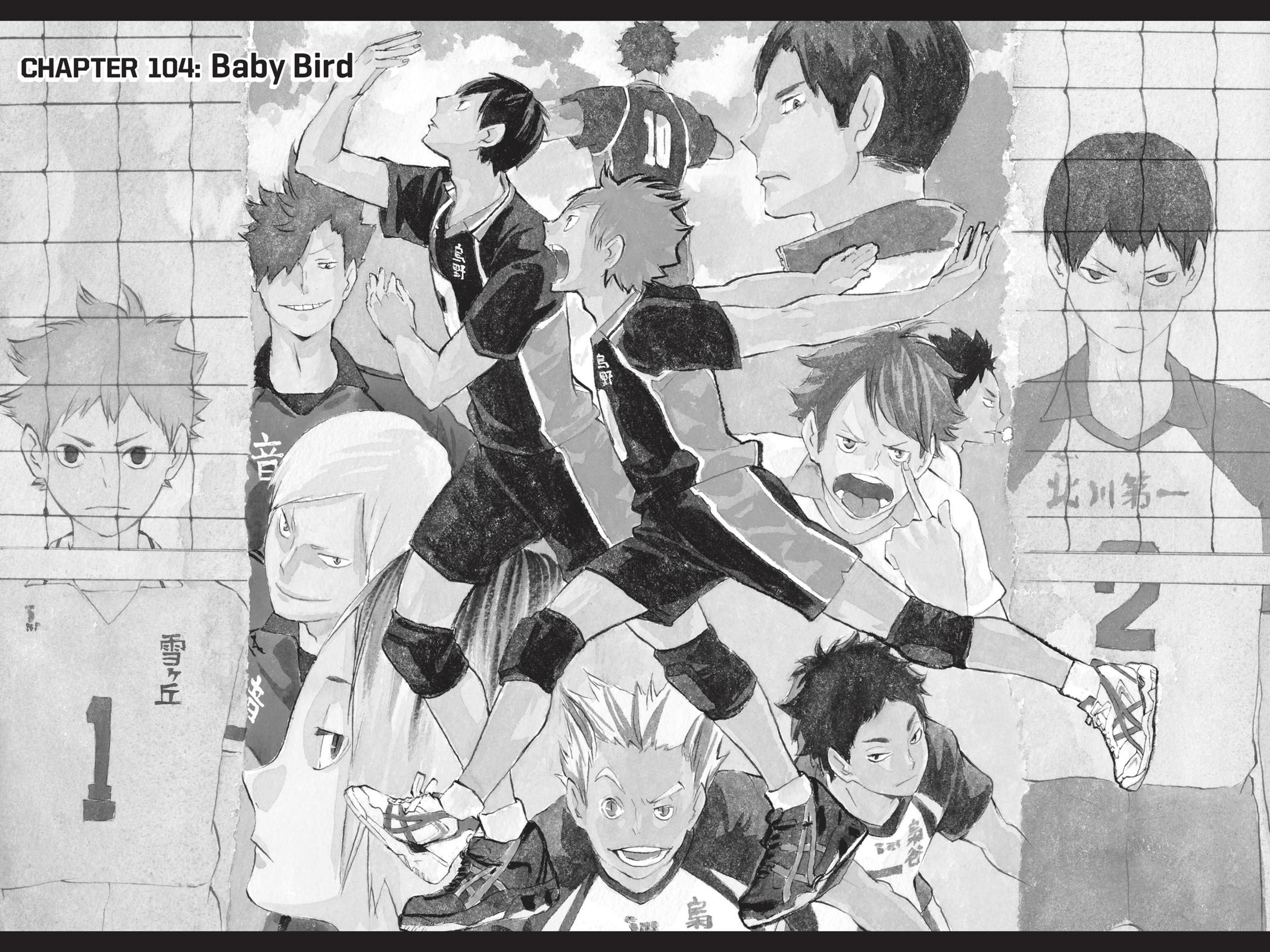 Haikyu!! Chapter 104 - Page 1