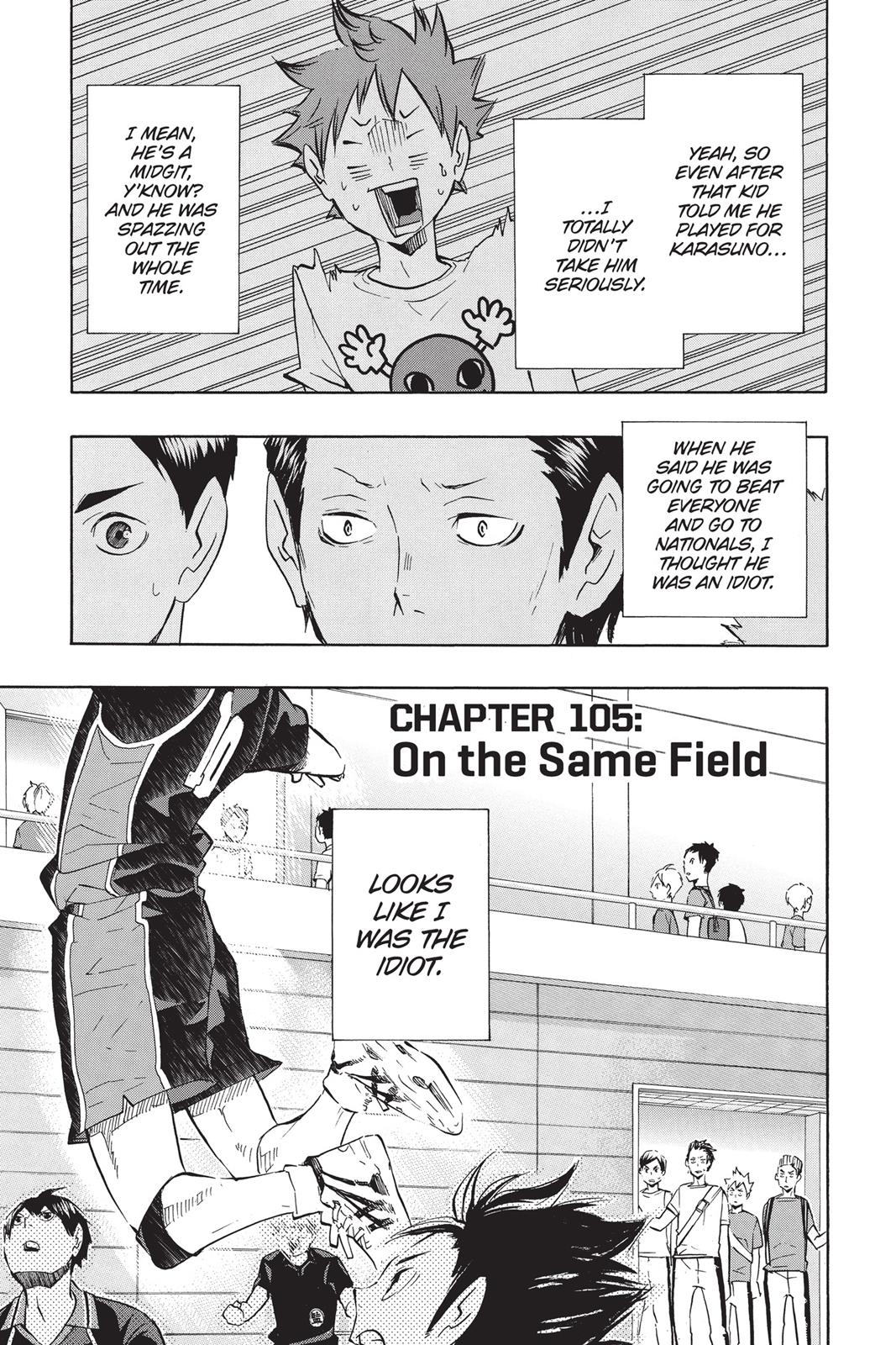 Haikyu!! Chapter 105 - Page 1