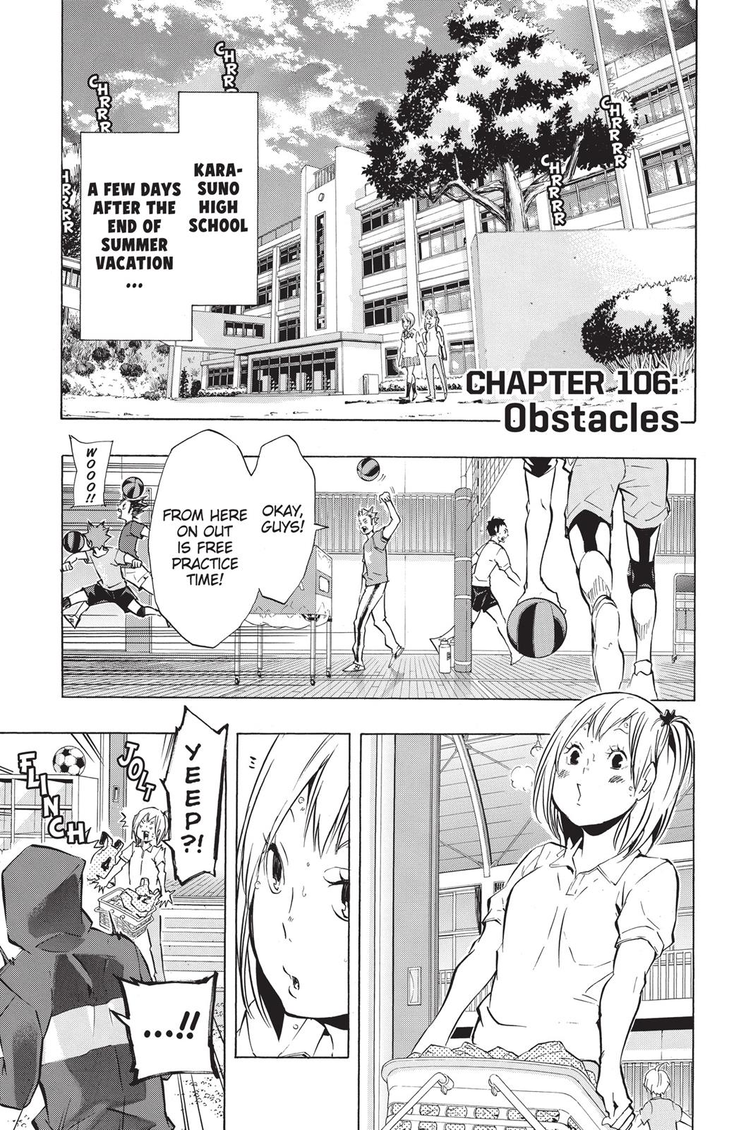 Haikyu!! Chapter 106 - Page 1