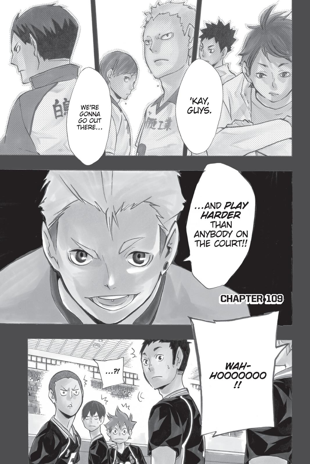 Haikyu!! Chapter 109 - Page 1