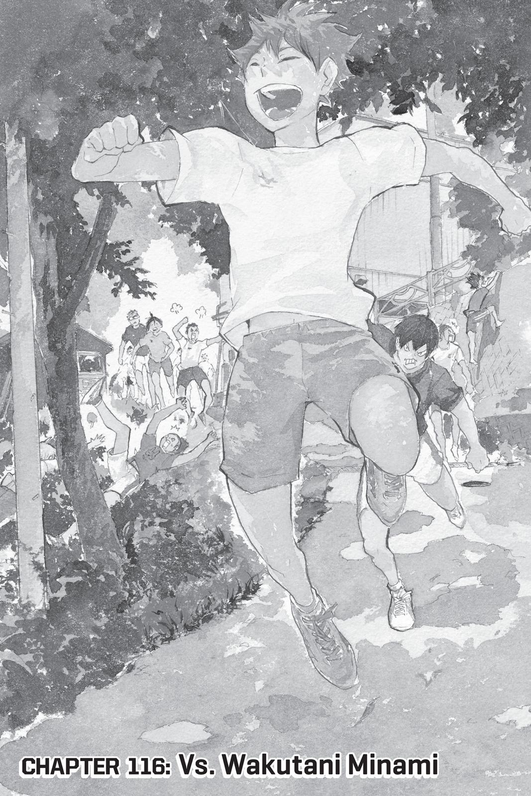 Haikyu!! Chapter 116 - Page 1
