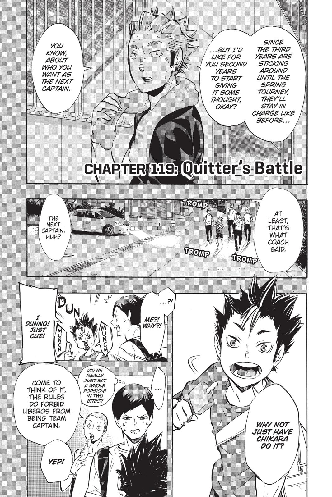 Haikyu!! Chapter 119 - Page 1