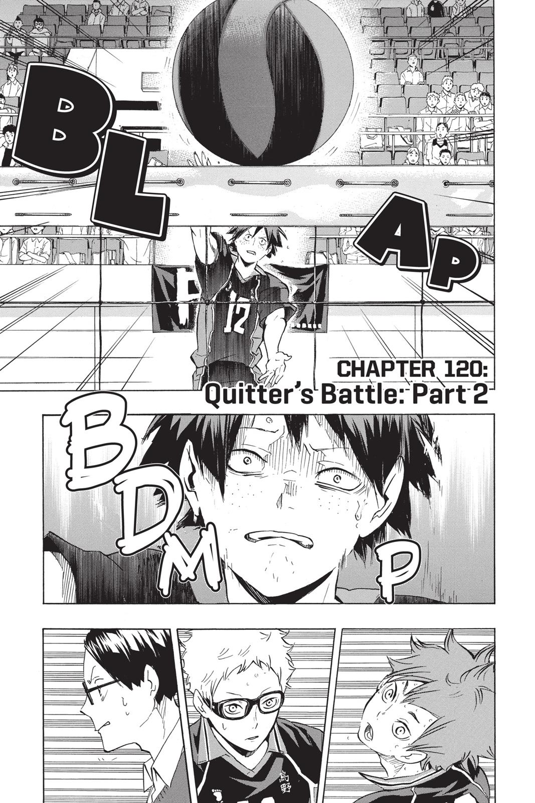 Haikyu!! Chapter 120 - Page 1