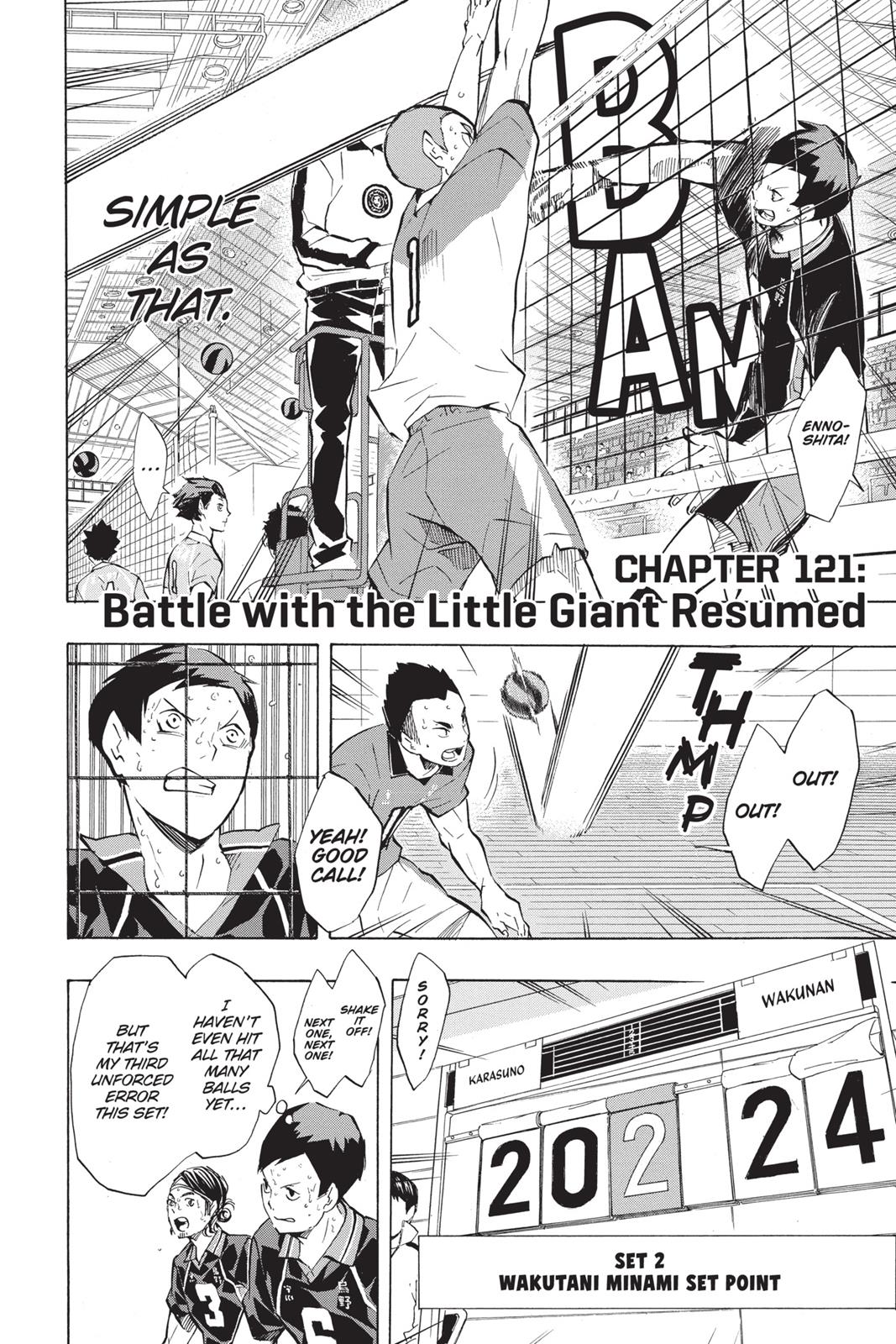 Haikyu!! Chapter 121 - Page 2