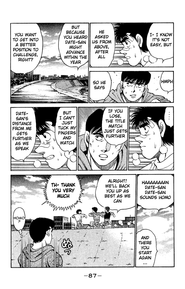 Hajime no Ippo Chapter 119 - Page 5