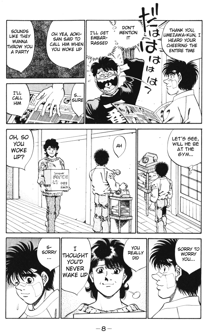 Hajime no Ippo Chapter 269 - Page 8