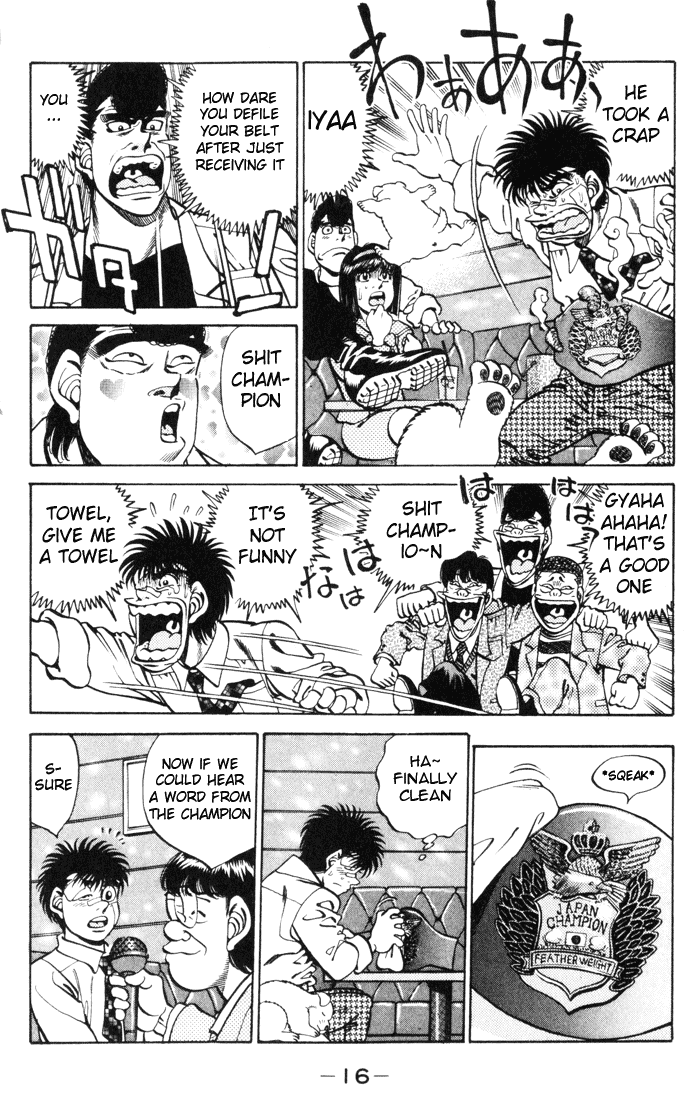 Hajime no Ippo Chapter 269 - Page 16