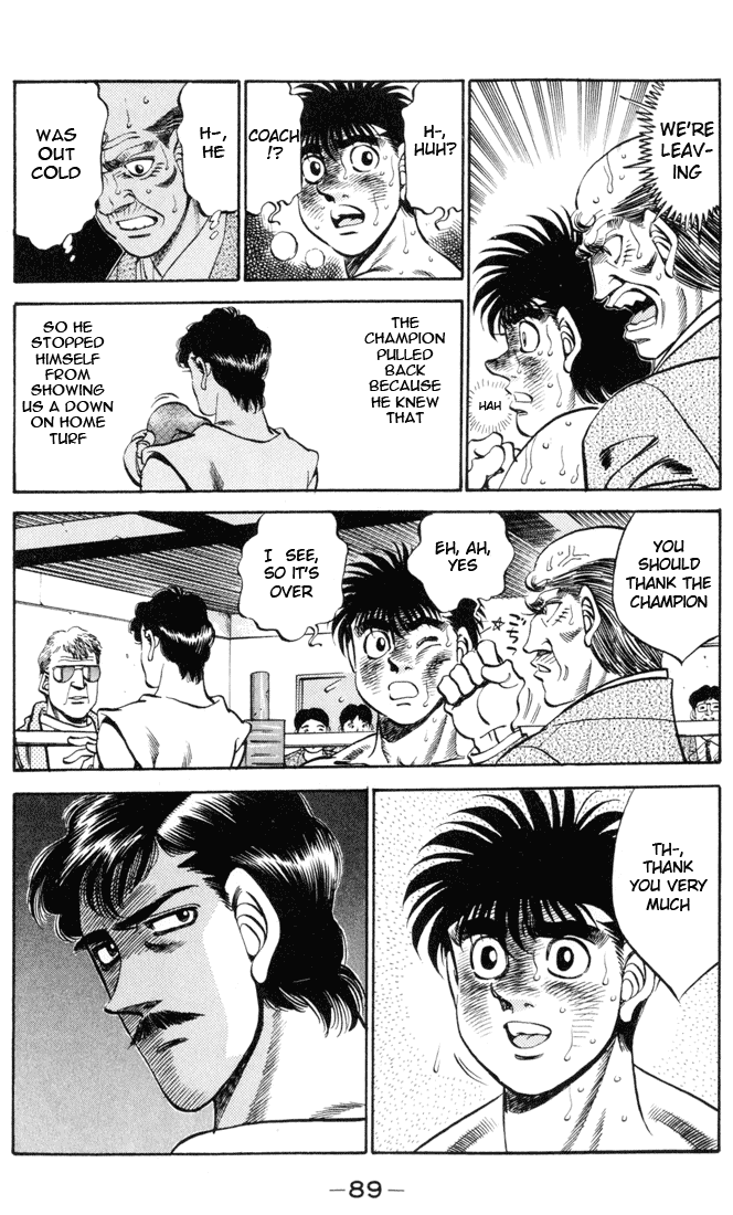 Hajime no Ippo Chapter 329 - Page 12