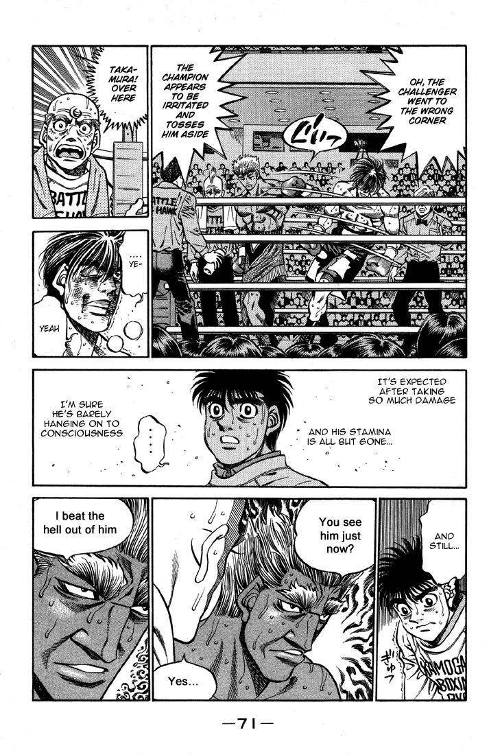 Hajime no Ippo Chapter 392 - Page 5