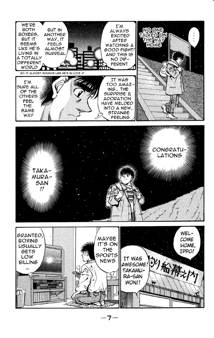 Hajime no Ippo Chapter 398 - Page 8