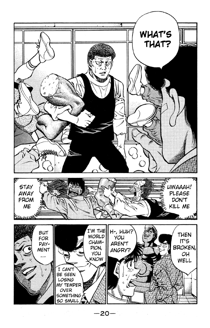 Hajime no Ippo Chapter 398 - Page 21