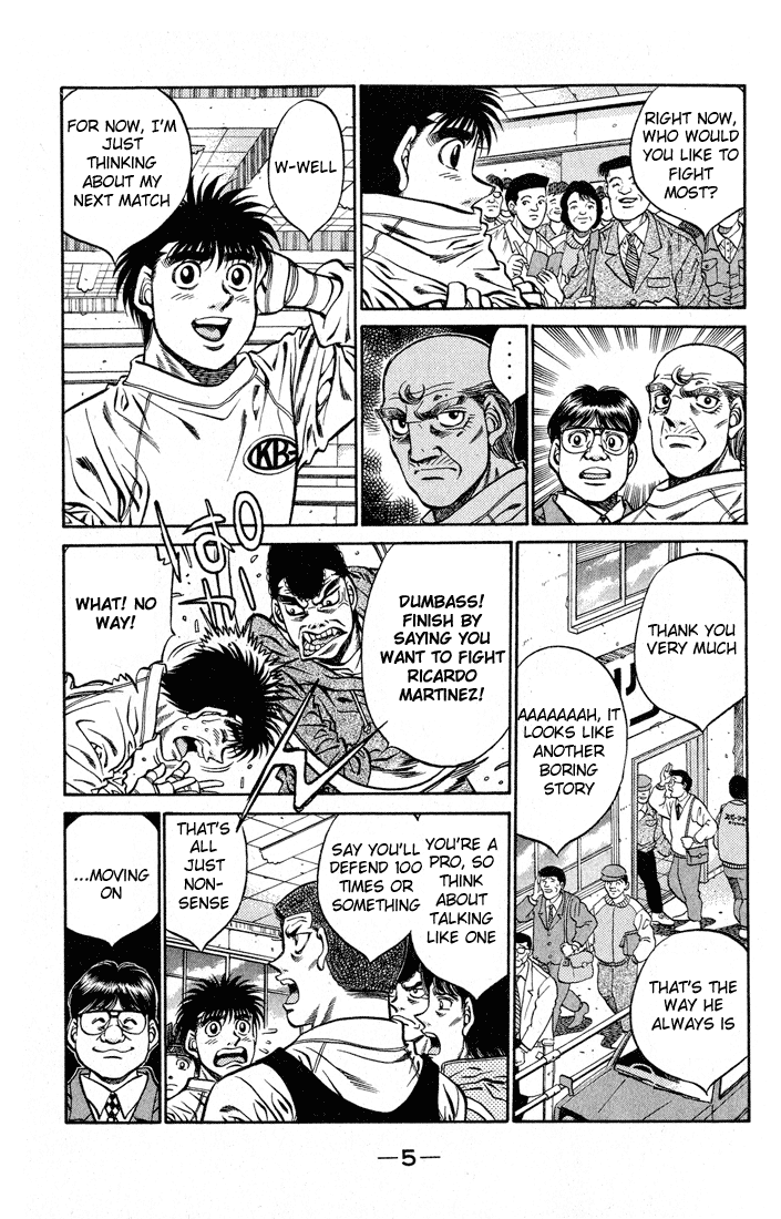 Hajime no Ippo Chapter 416 - Page 6