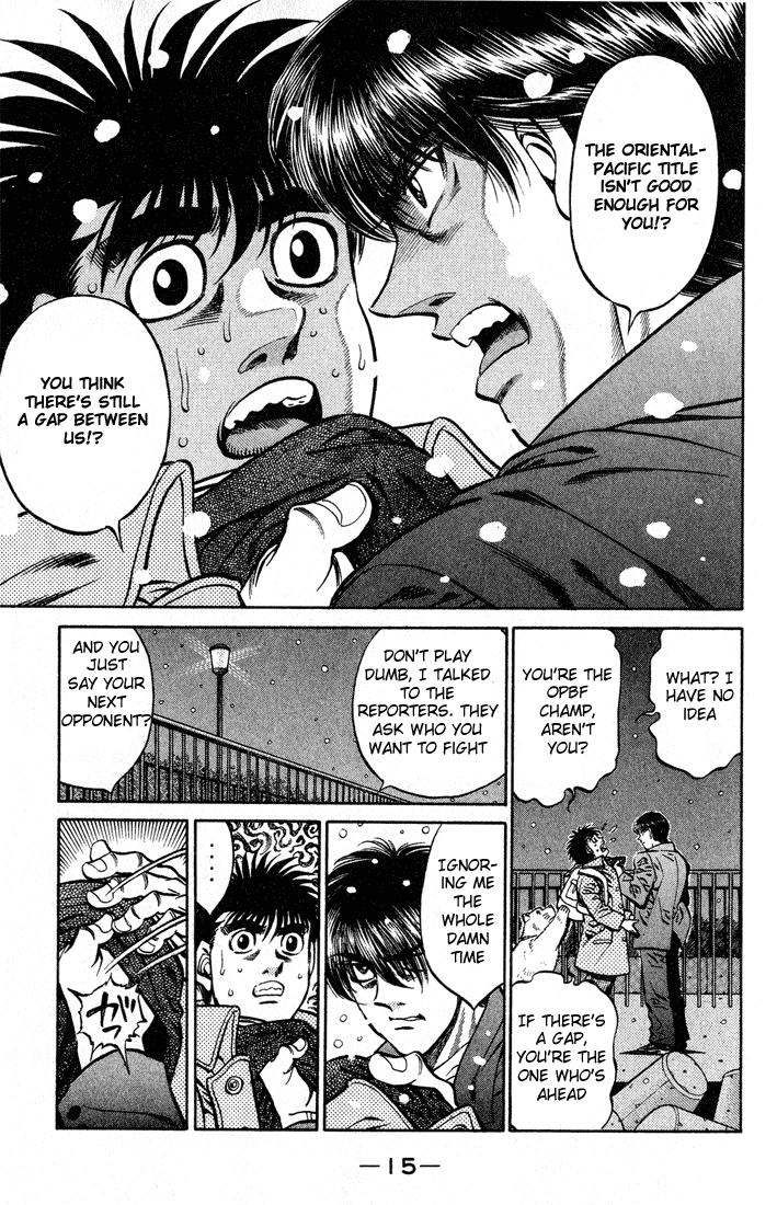 Hajime no Ippo Chapter 416 - Page 16