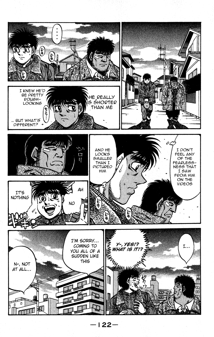 Hajime no Ippo Chapter 422 - Page 4