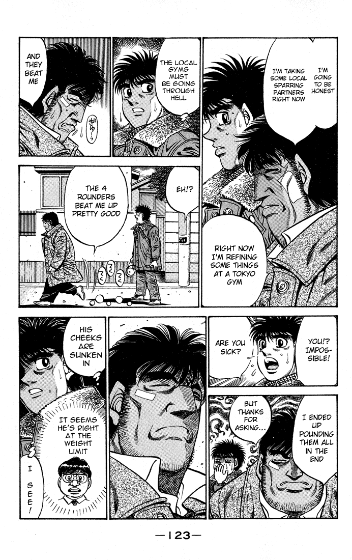 Hajime no Ippo Chapter 422 - Page 5