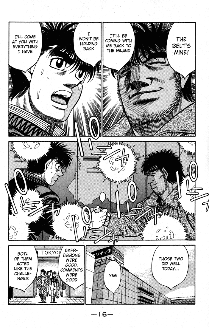 Hajime no Ippo Chapter 425 - Page 16