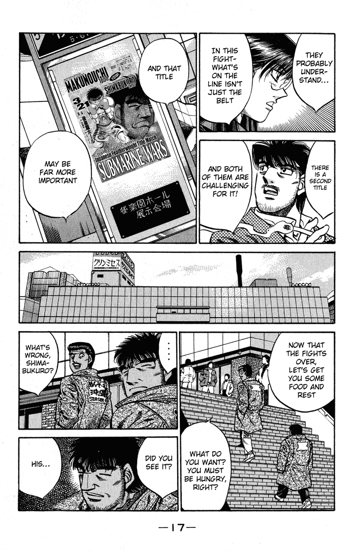 Hajime no Ippo Chapter 425 - Page 17