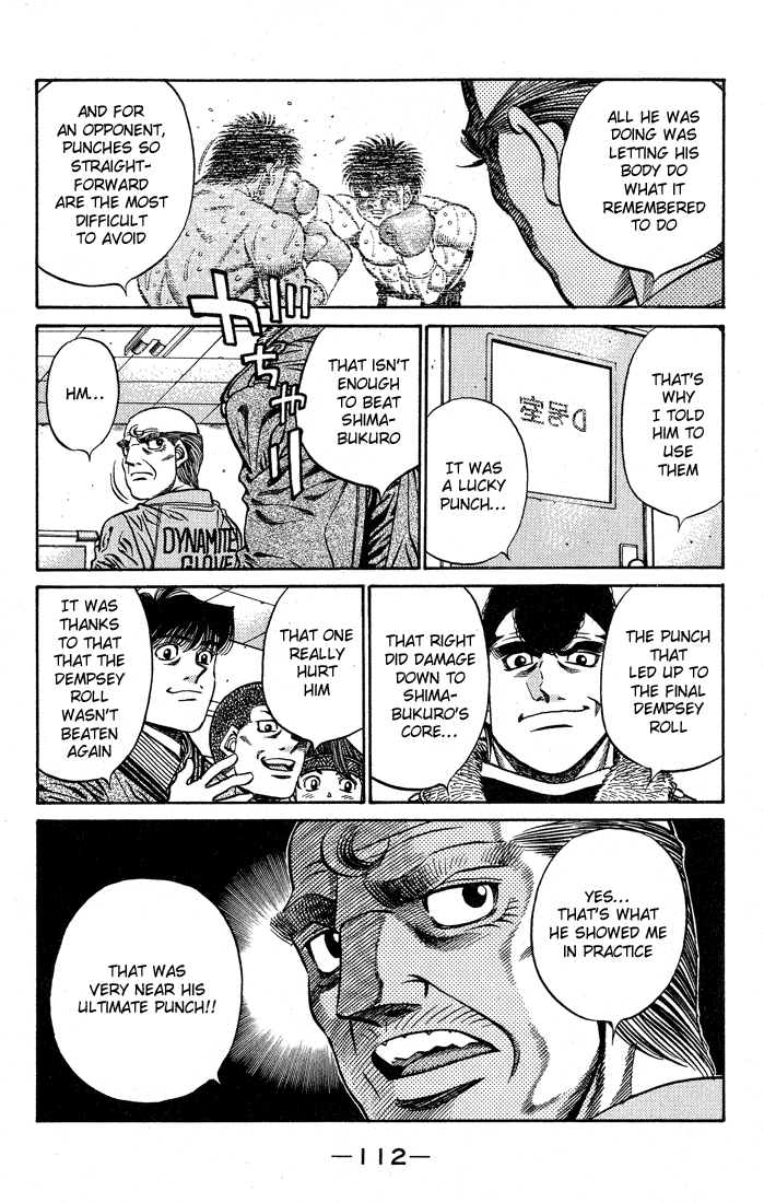 Hajime no Ippo Chapter 439 - Page 8