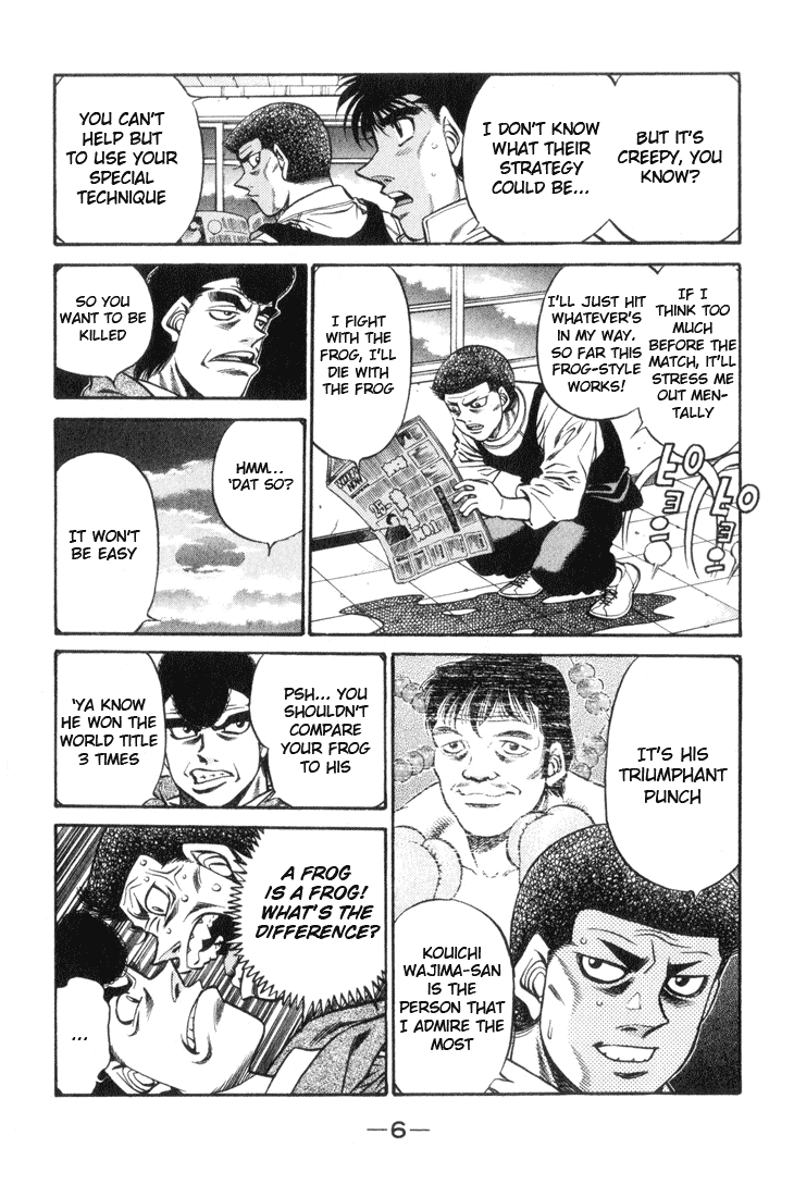 Hajime no Ippo Chapter 443 - Page 7