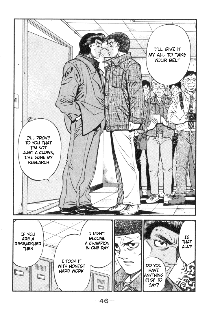 Hajime no Ippo Chapter 445 - Page 4