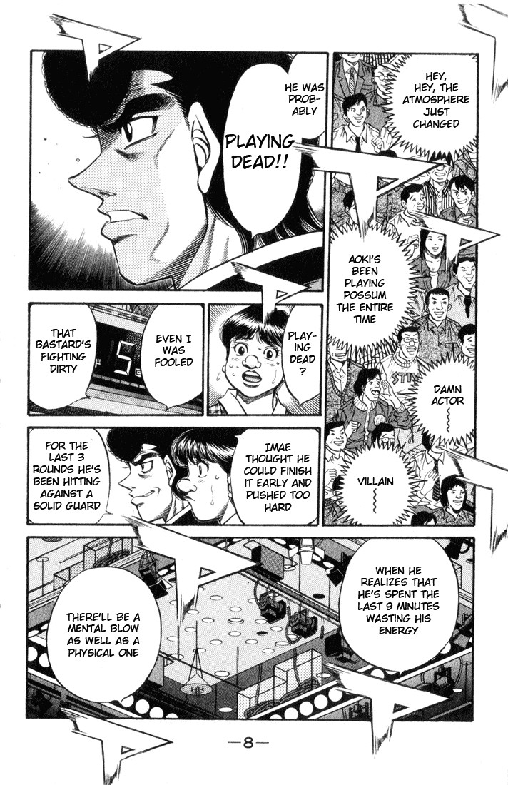 Hajime no Ippo Chapter 453 - Page 9