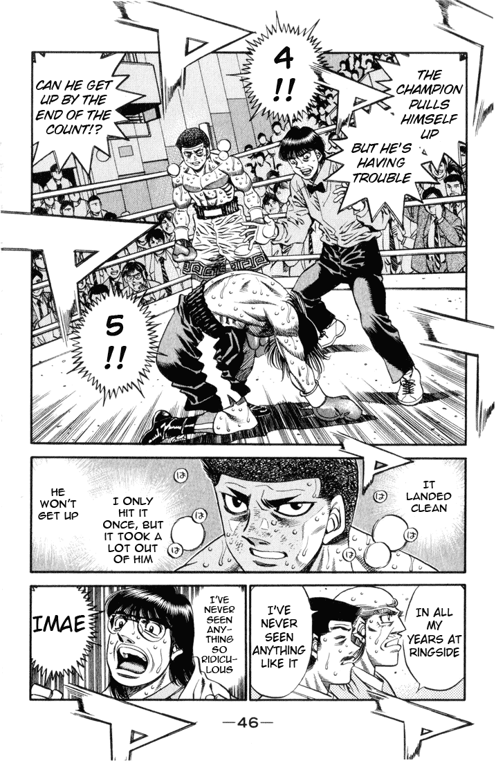 Hajime no Ippo Chapter 455 - Page 5