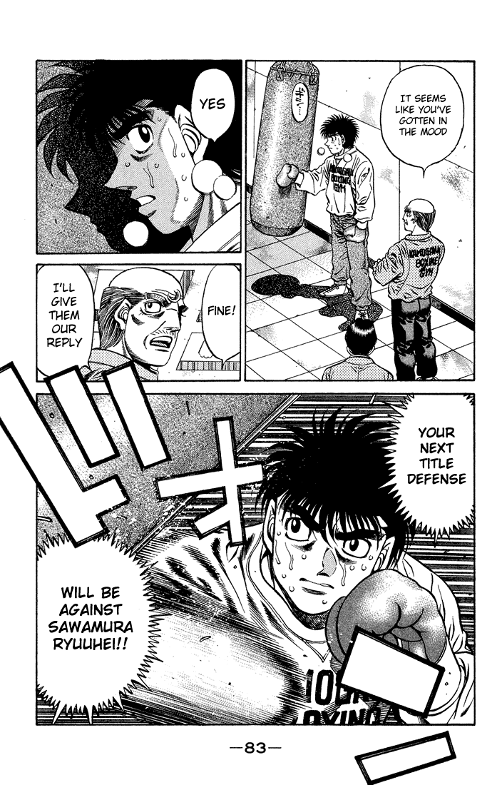 Hajime no Ippo Chapter 467 - Page 5