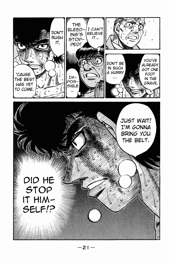 Hajime no Ippo Chapter 552 - Page 18