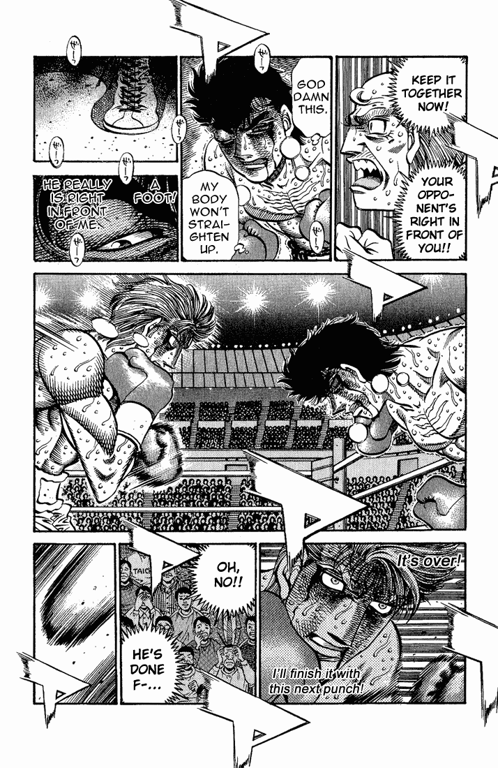 Hajime no Ippo Chapter 554 - Page 4