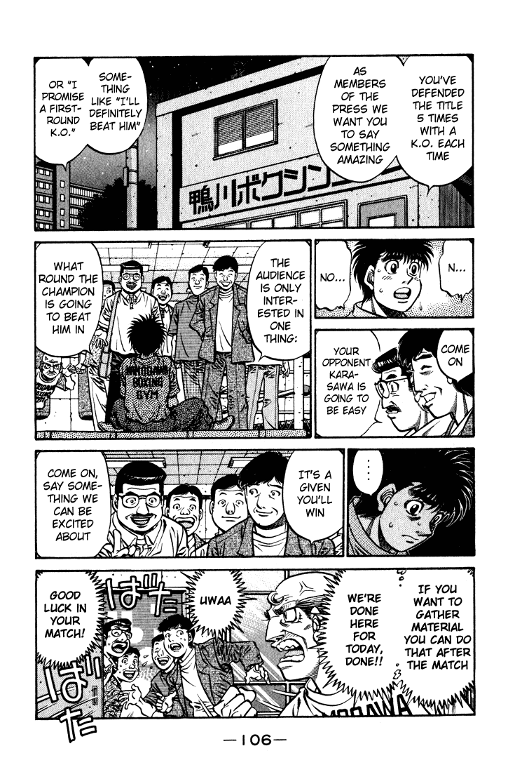 Hajime no Ippo Chapter 579 - Page 4