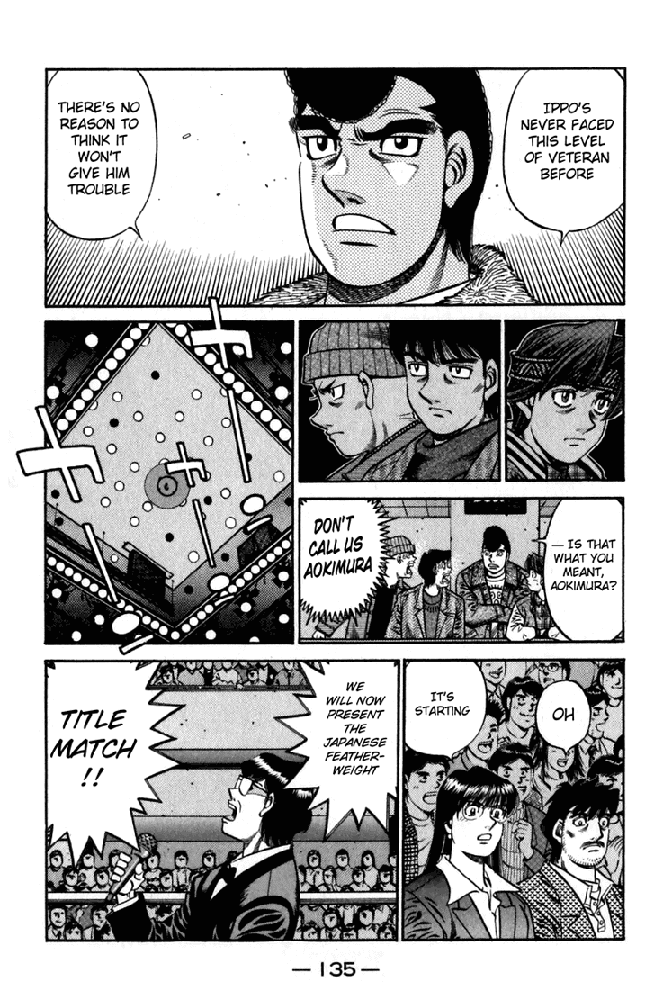 Hajime no Ippo Chapter 635 - Page 15