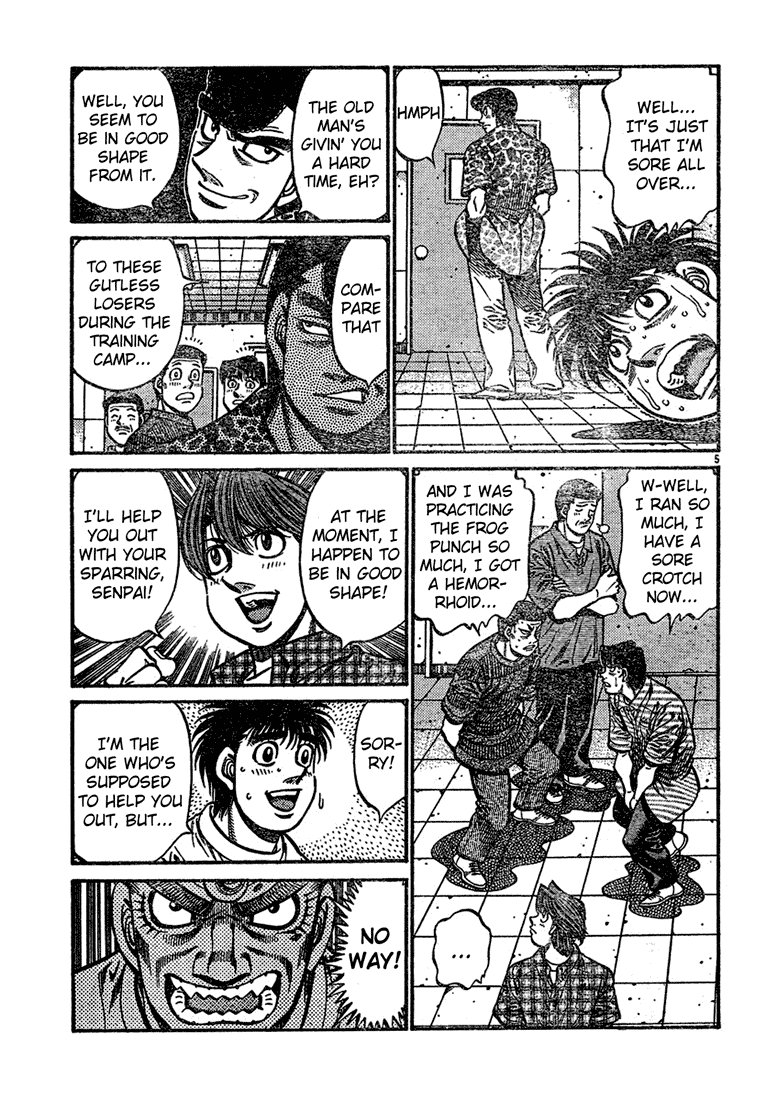 Hajime no Ippo Chapter 727 - Page 5