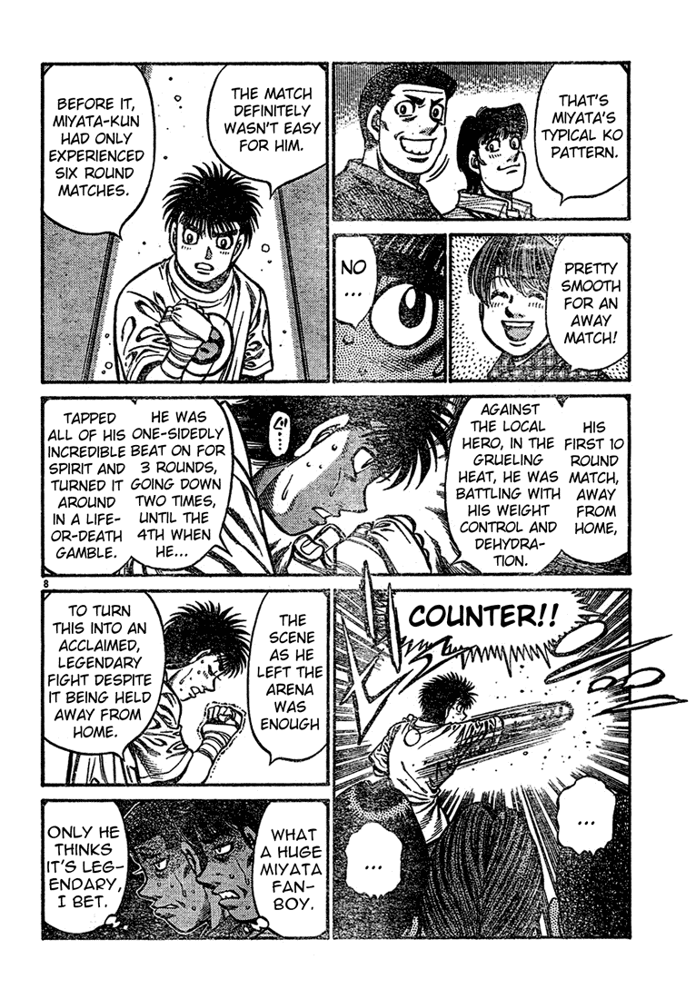 Hajime no Ippo Chapter 727 - Page 8