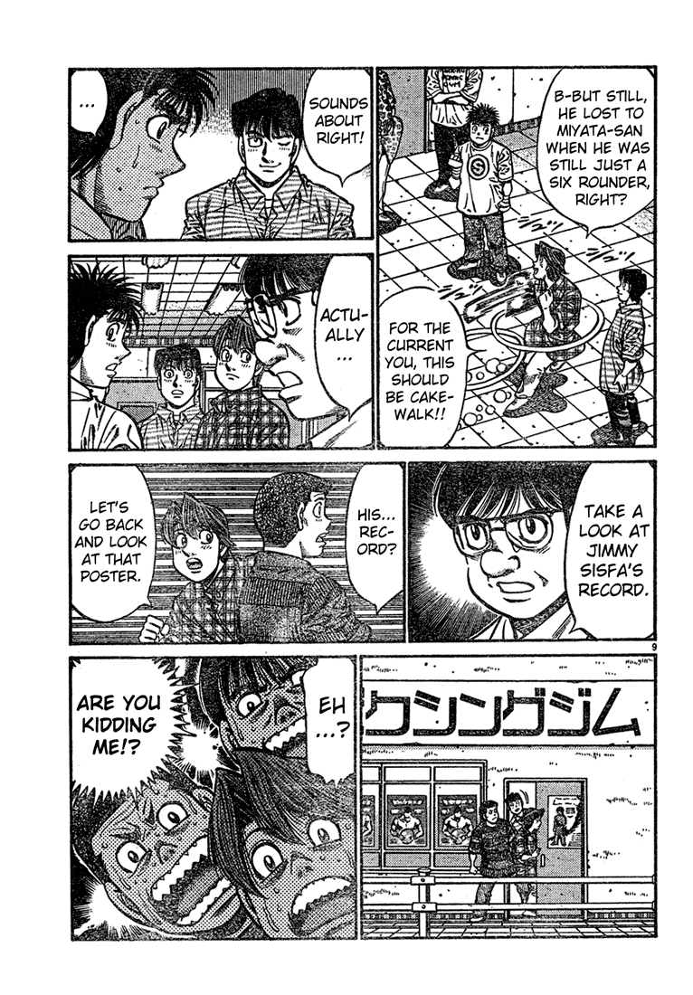 Hajime no Ippo Chapter 727 - Page 9