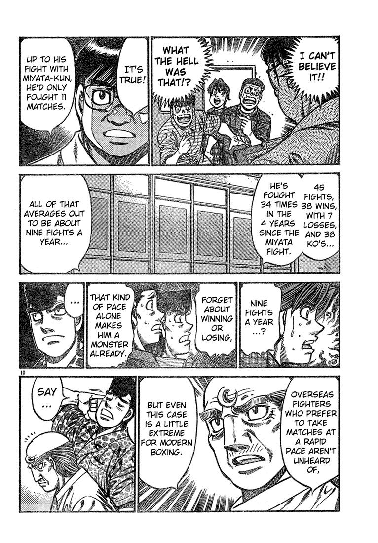 Hajime no Ippo Chapter 727 - Page 10