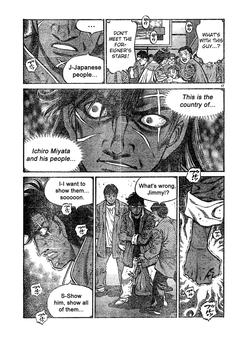 Hajime no Ippo Chapter 727 - Page 17