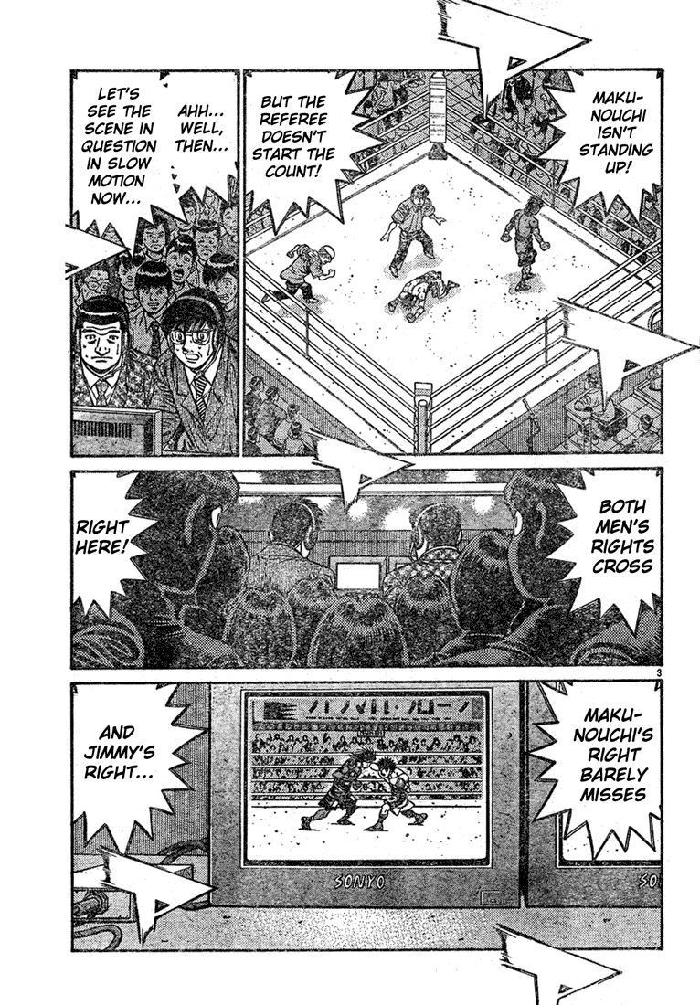 Hajime no Ippo Chapter 732 - Page 3