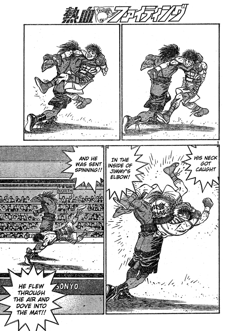 Hajime no Ippo Chapter 732 - Page 5