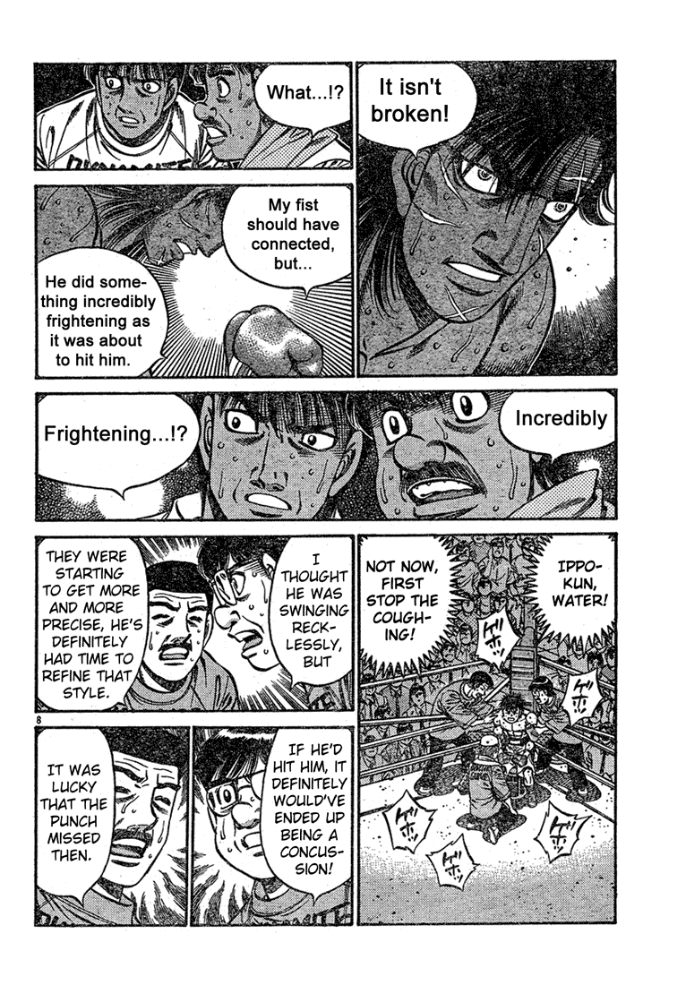 Hajime no Ippo Chapter 732 - Page 8